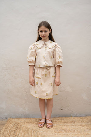 ELINA BLOUSE CARAMEL - KOKORI Kids