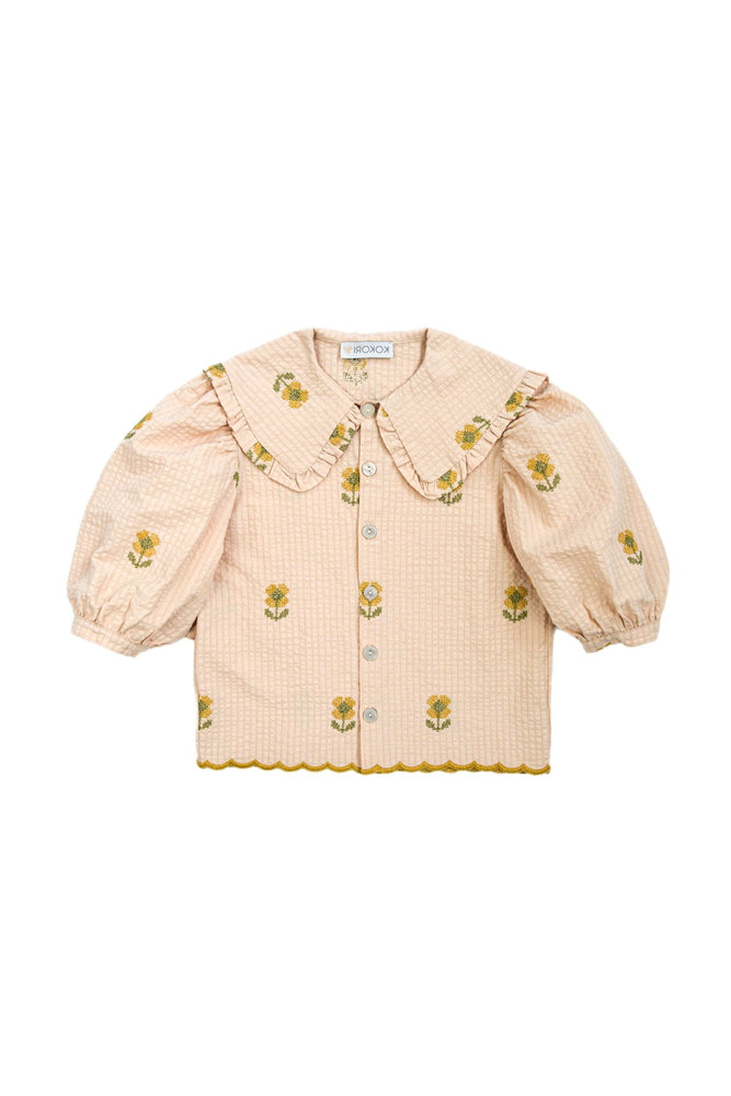 ELINA BLOUSE CARAMEL - KOKORI Kids