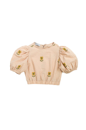 ELINA CROP TOP CARAMEL - KOKORI Kids