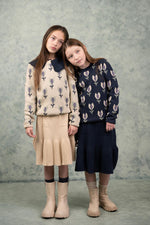 Girls Skirt - Lola Skirt Ivory - KOKORI Kids
