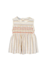 NARIN BLOUSE NATURAL - RAINBOW STRIPES - KOKORI Kids