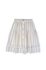 OLIVIA SKIRT NATURAL - RAINBOW STRIPES - KOKORI Kids