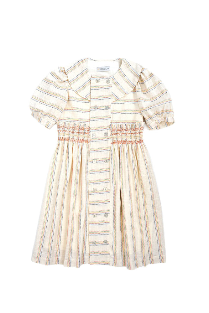 PARLA DRESS Natural - KOKORI Kids