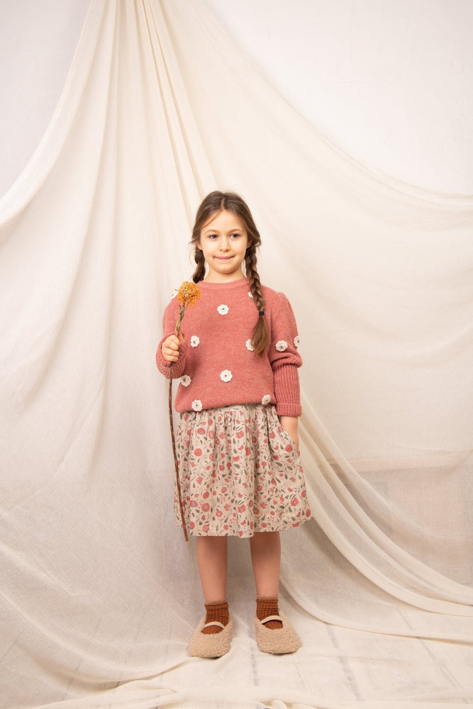 Girls skirt - Victoria antique - KOKORI Kids